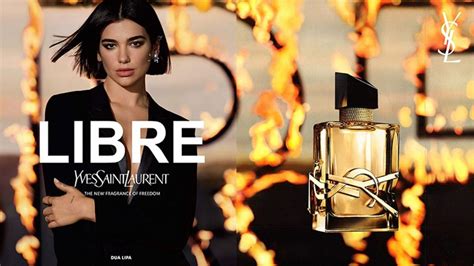 publicité libre yves saint laurent|Pub parfum Libre Yves Saint Laurent avec Dua Lipa .